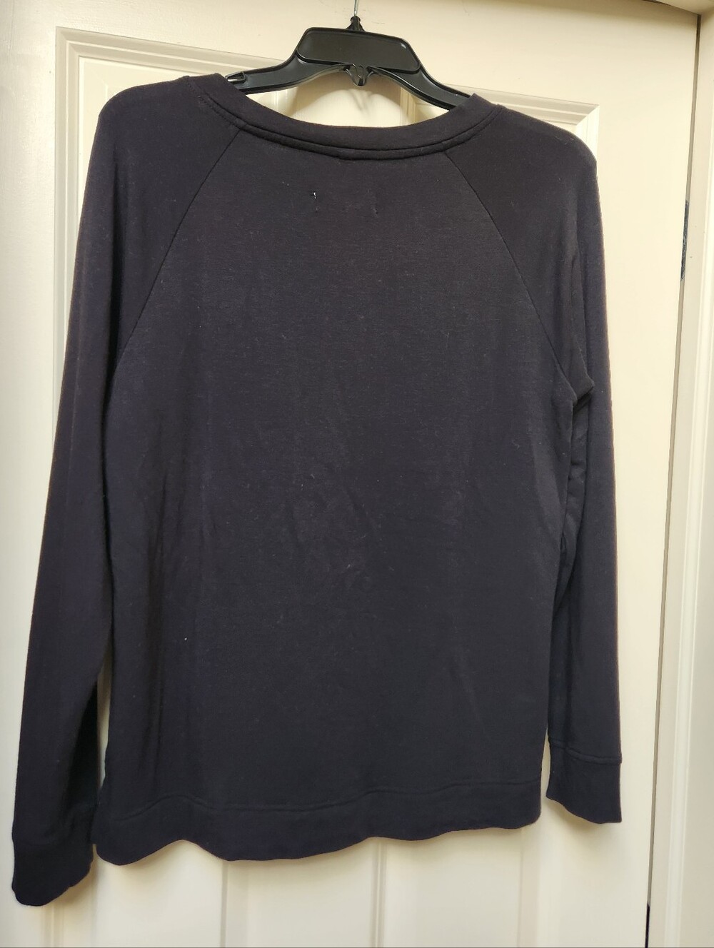 Lou & Grey By Loft Black Long-Sleeve Lightweight Pullover, Size Small - Picture 5 of 9